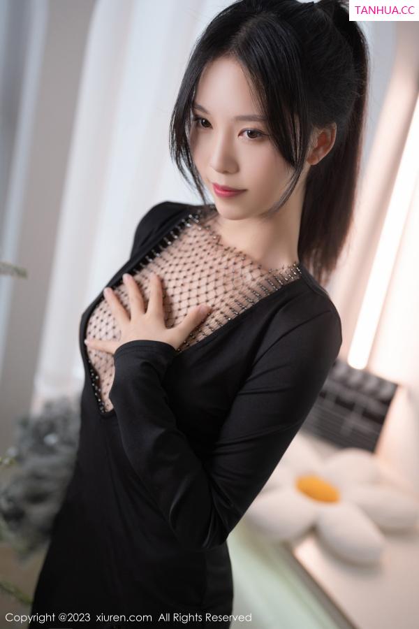 陈若依 抖娘利世 [XiuRen]高清写真图 2023.05.24 No.6796 利世 黑丝美腿第15张图片